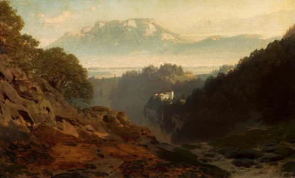 Mountain Landscape with a Castle